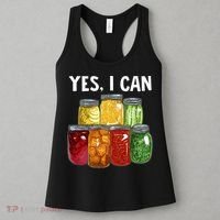 Canning Season Yes I Can Jar Pickling Preserving Food Canner Women's Tank Top thumb 3