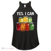 Canning Season Yes I Can Jar Pickling Preserving Food Canner Women's Perfect Tri Rocker Tank thumb 0