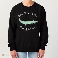 Cute See You Later Alligator Funny Zoo Animal Gift Women's Sweatshirt thumb 0