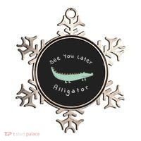 Cute See You Later Alligator Funny Zoo Animal Gift Ornament thumb 0