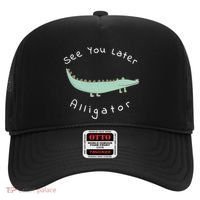 Cute See You Later Alligator Funny Zoo Animal Gift Hat thumb 0