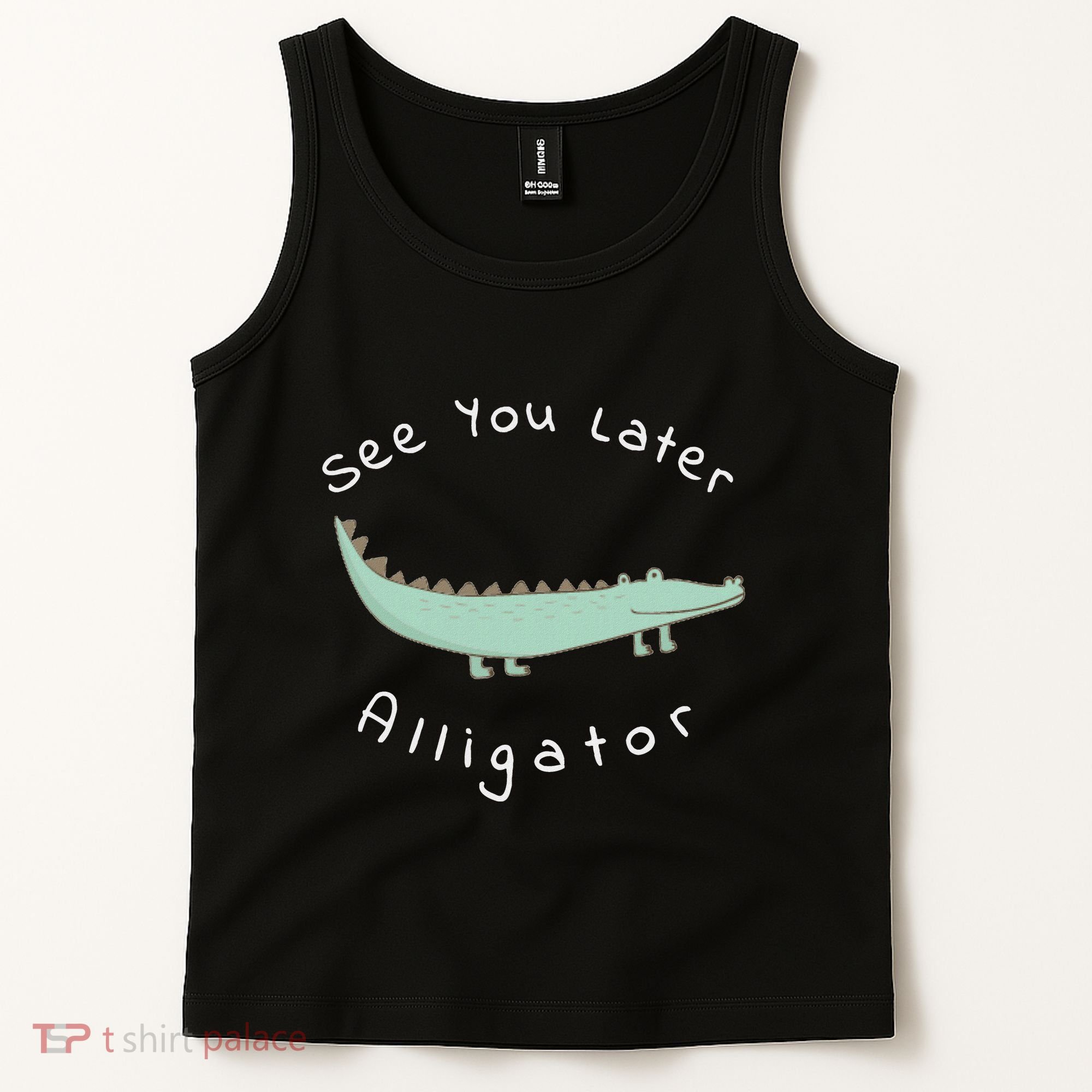 Cute See You Later Alligator Funny Zoo Animal Gift Tank Top
