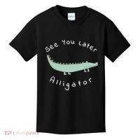 Cute See You Later Alligator Funny Zoo Animal Gift Kids T-Shirt thumb 0