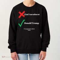 Cancel The 22nd Amendment Support Trump For President 2028 Women's Sweatshirt thumb 0
