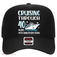 Cruising Through 40 Years 40th Anniversary Couple Cruise Hat thumb 0