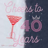 Cheers To 40 Years 40th Birthday 40 Years Old Bday Sport-Tek Competitor United Soccer Jersey thumb 4