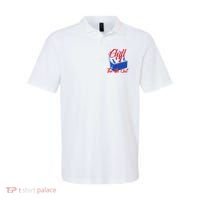 Chill The 4th Out Funny Fourth Of July Beer Cooler Polo thumb 0