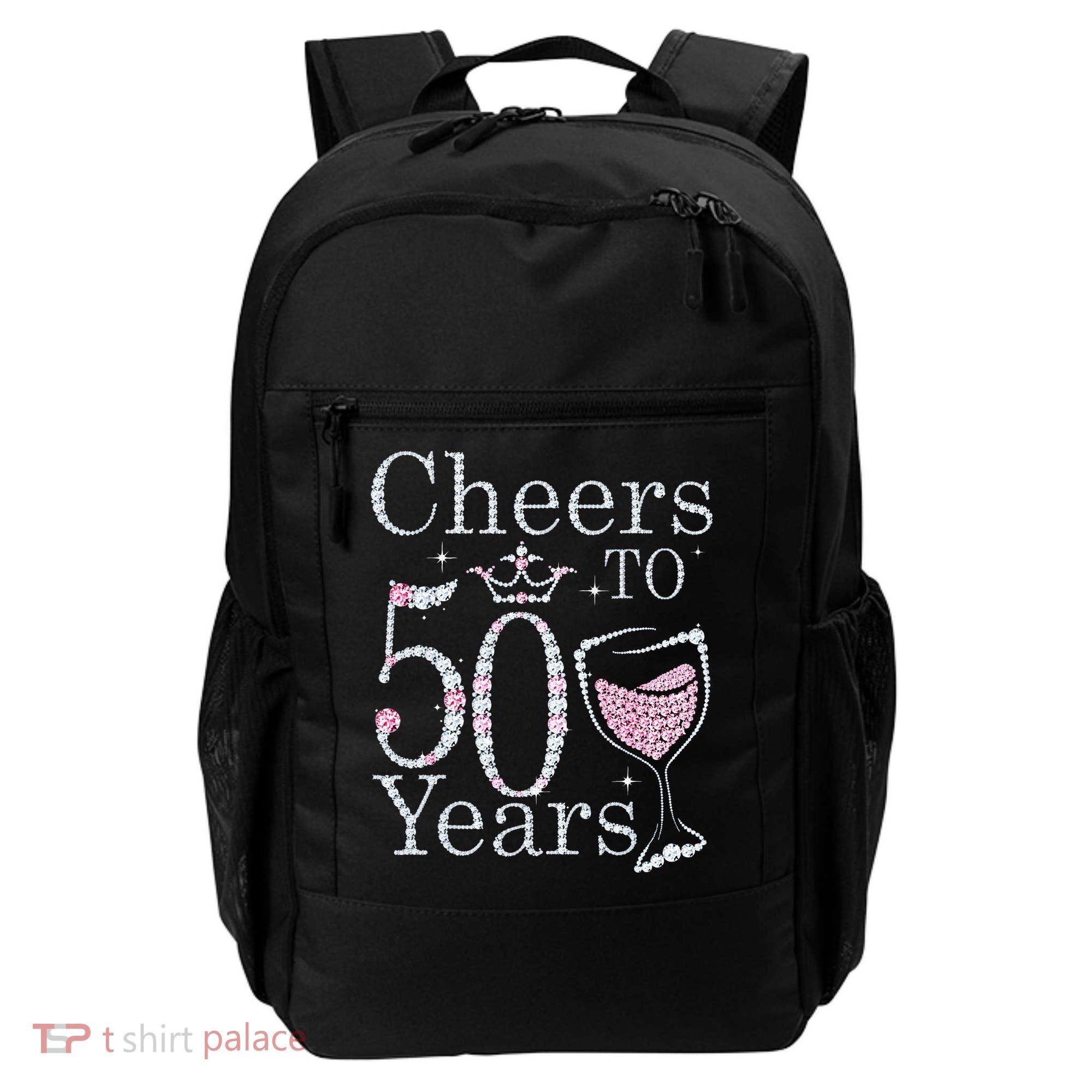 Cheers To 50 Years 1972 50Th Birthday Gift For Womens Backpack