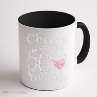 Cheers To 50 Years 1972 50Th Birthday Gift For Womens Coffee Mug thumb 1