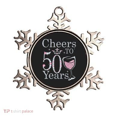 Cheers To 50 Years 1972 50Th Birthday Gift For Womens Ornament