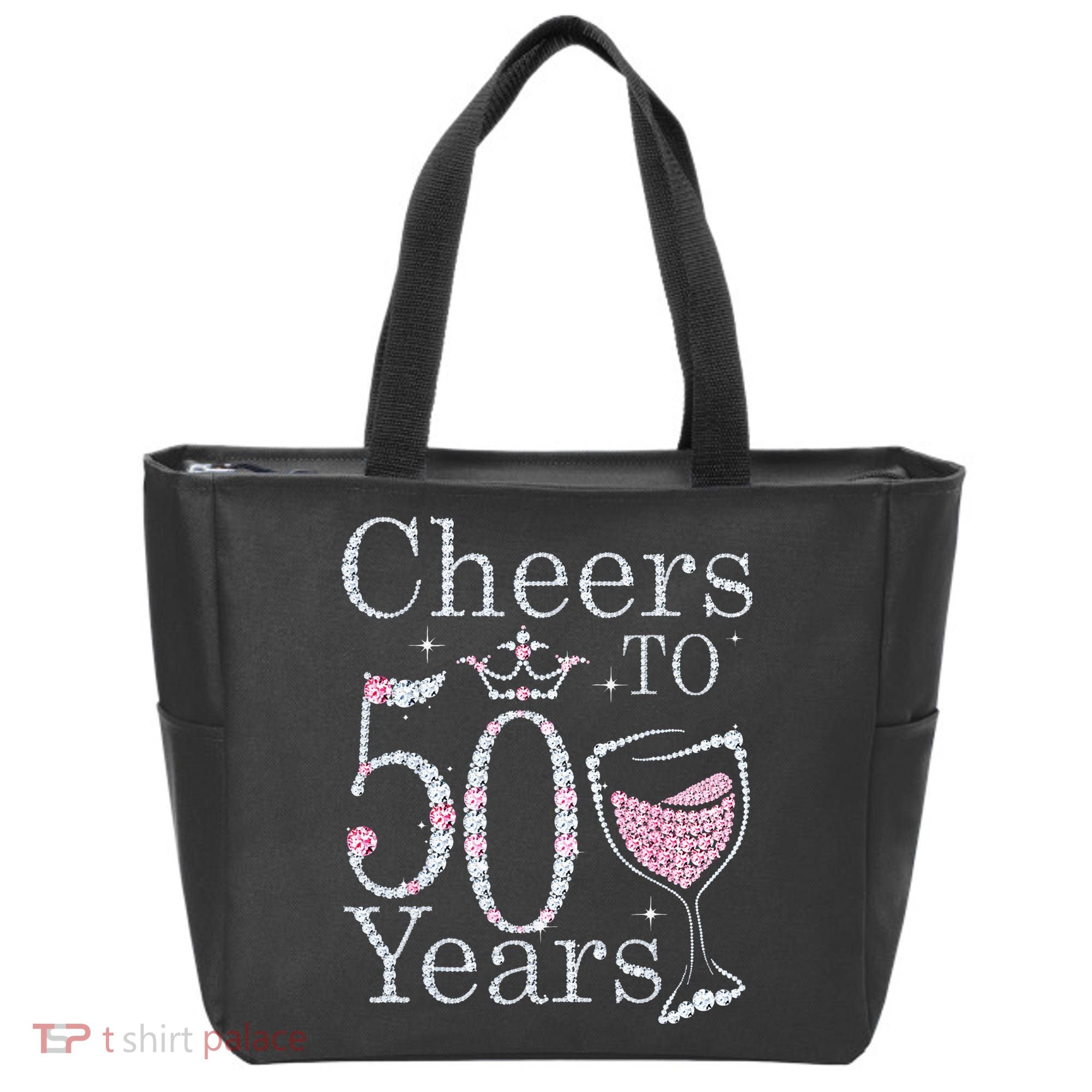 Cheers To 50 Years 1972 50Th Birthday Gift For Womens Tote Bag
