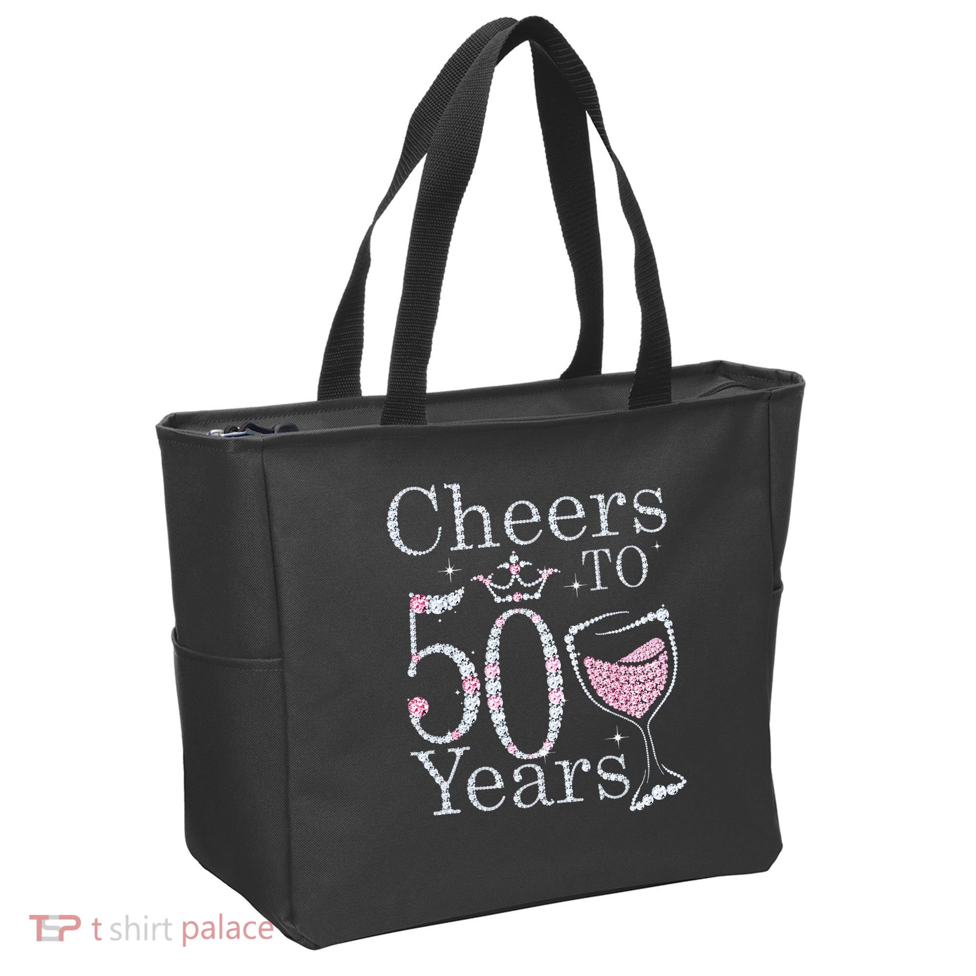Cheers To 50 Years 1972 50Th Birthday Gift For Womens Tote Bag
