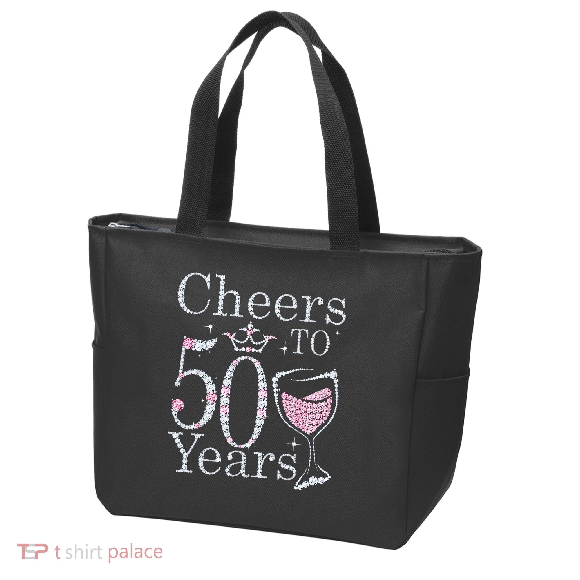 Cheers To 50 Years 1972 50Th Birthday Gift For Womens Tote Bag