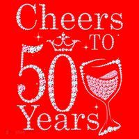 Cheers To 50 Years 1972 50Th Birthday Gift For Womens Santa Hat thumb 1