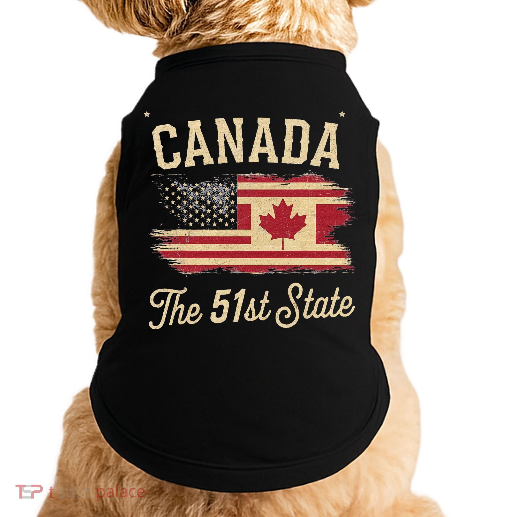 Canada The 51 State Trump Canada U.S State Doggie Tank