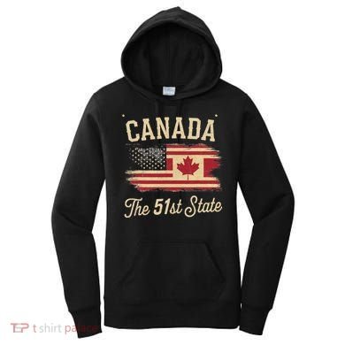 Canada The 51 State Trump Canada U.S State Women's Hoodie