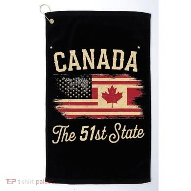 Canada The 51 State Trump Canada U.S State Golf Towel