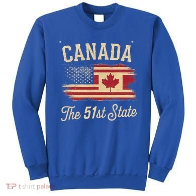 Canada The 51 State Trump Canada U.S State Sweatshirt