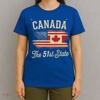 Canada The 51 State Trump Canada U.S State T-Shirt thumb 4