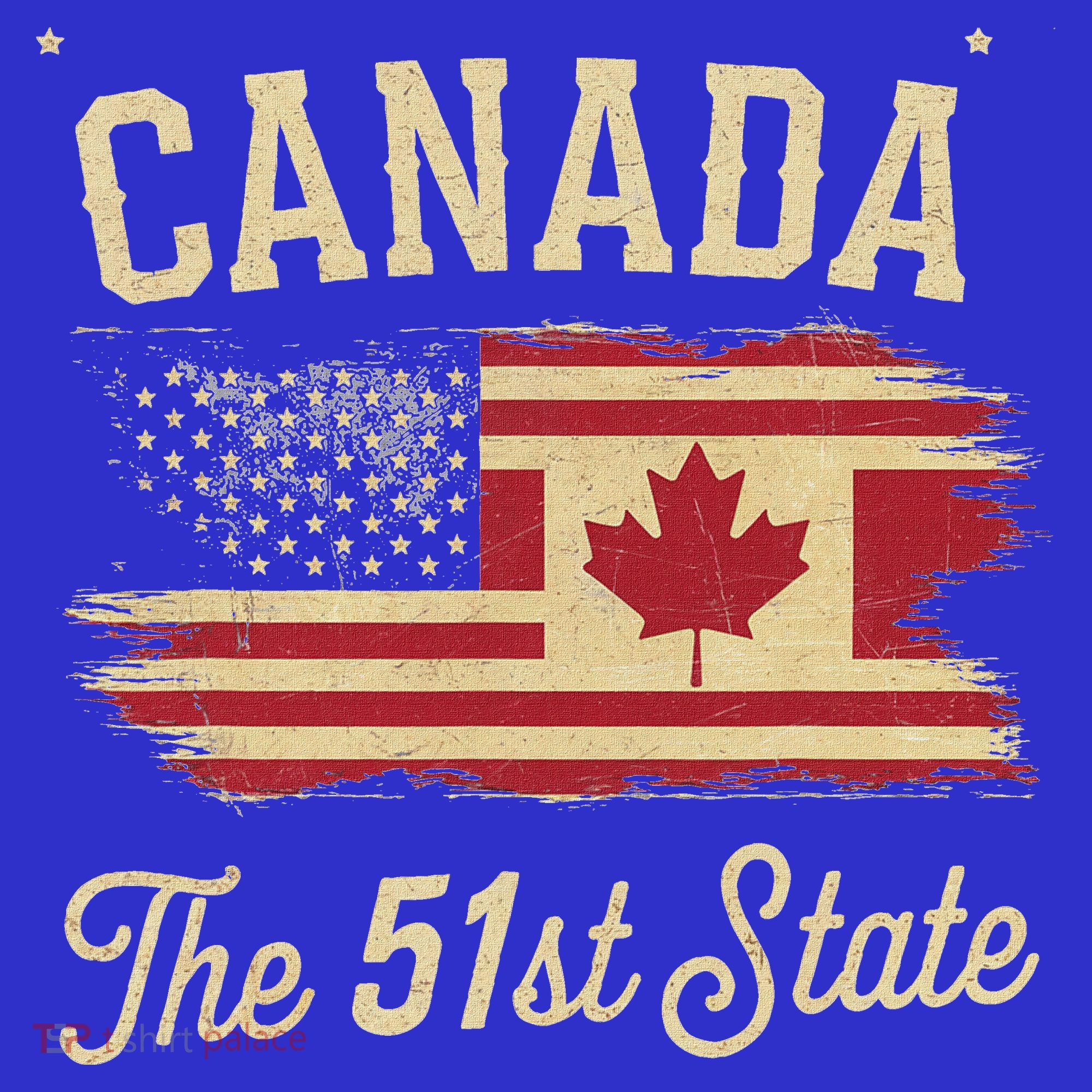 Canada The 51 State Trump Canada U.S State Baby Bodysuit