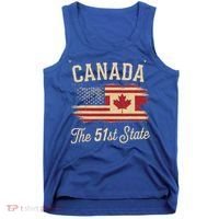 Canada The 51 State Trump Canada U.S State Tank Top thumb 0