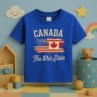 Canada The 51 State Trump Canada U.S State Toddler T-Shirt thumb 3