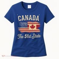 Canada The 51 State Trump Canada U.S State Women's T-Shirt thumb 0