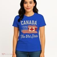 Canada The 51 State Trump Canada U.S State Women's T-Shirt thumb 4