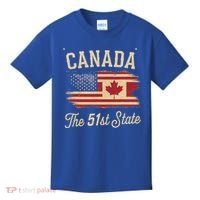 Canada The 51 State Trump Canada U.S State Kids T-Shirt thumb 0