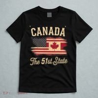 Canada The 51 State Trump Canada U.S State Funny T-Shirt thumb 5