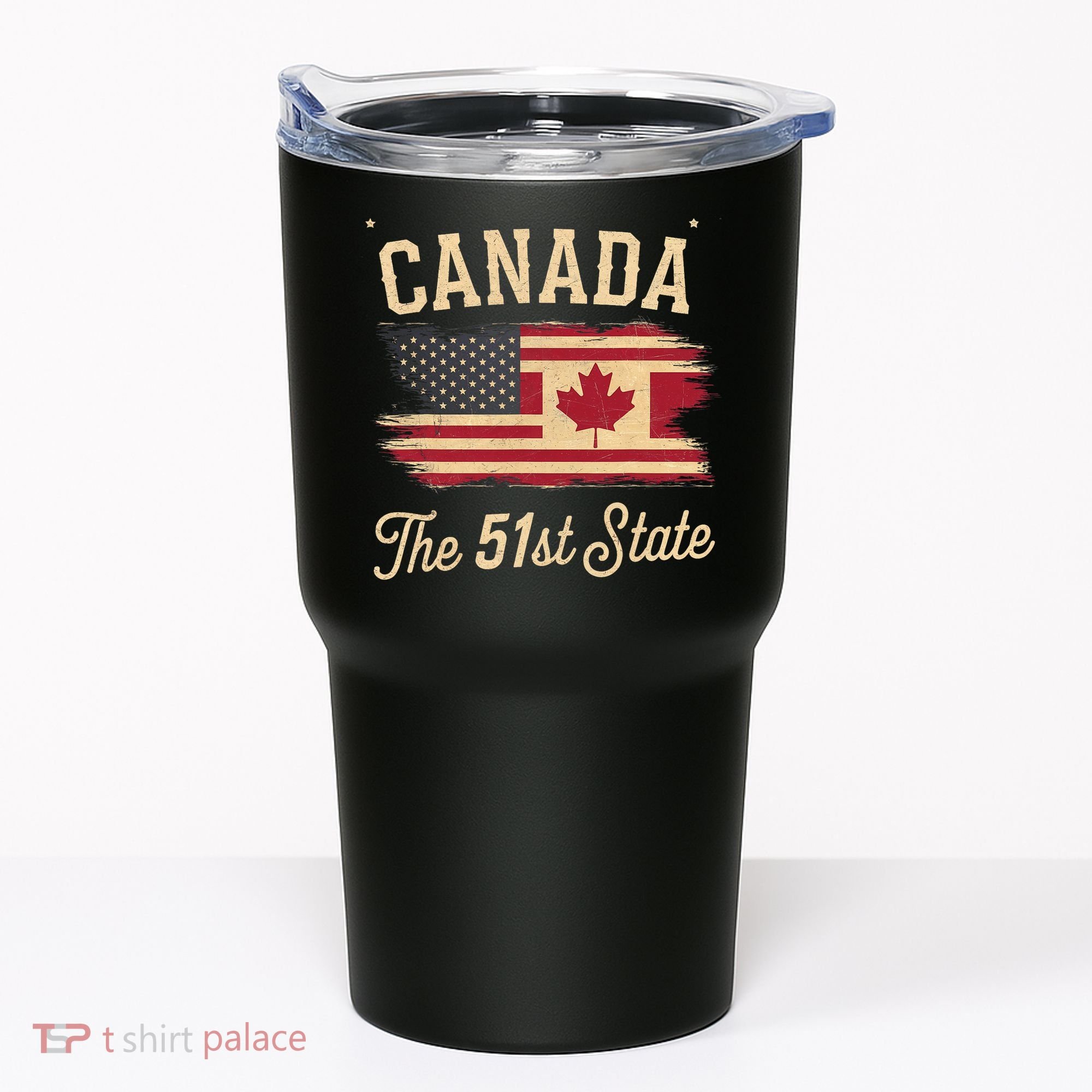 Canada The 51 State Trump Canada U.S State Funny Tumbler
