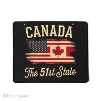 Canada The 51 State Trump Canada U.S State Funny Mousepad thumb 0