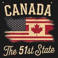 Canada The 51 State Trump Canada U.S State Funny Mousepad thumb 1