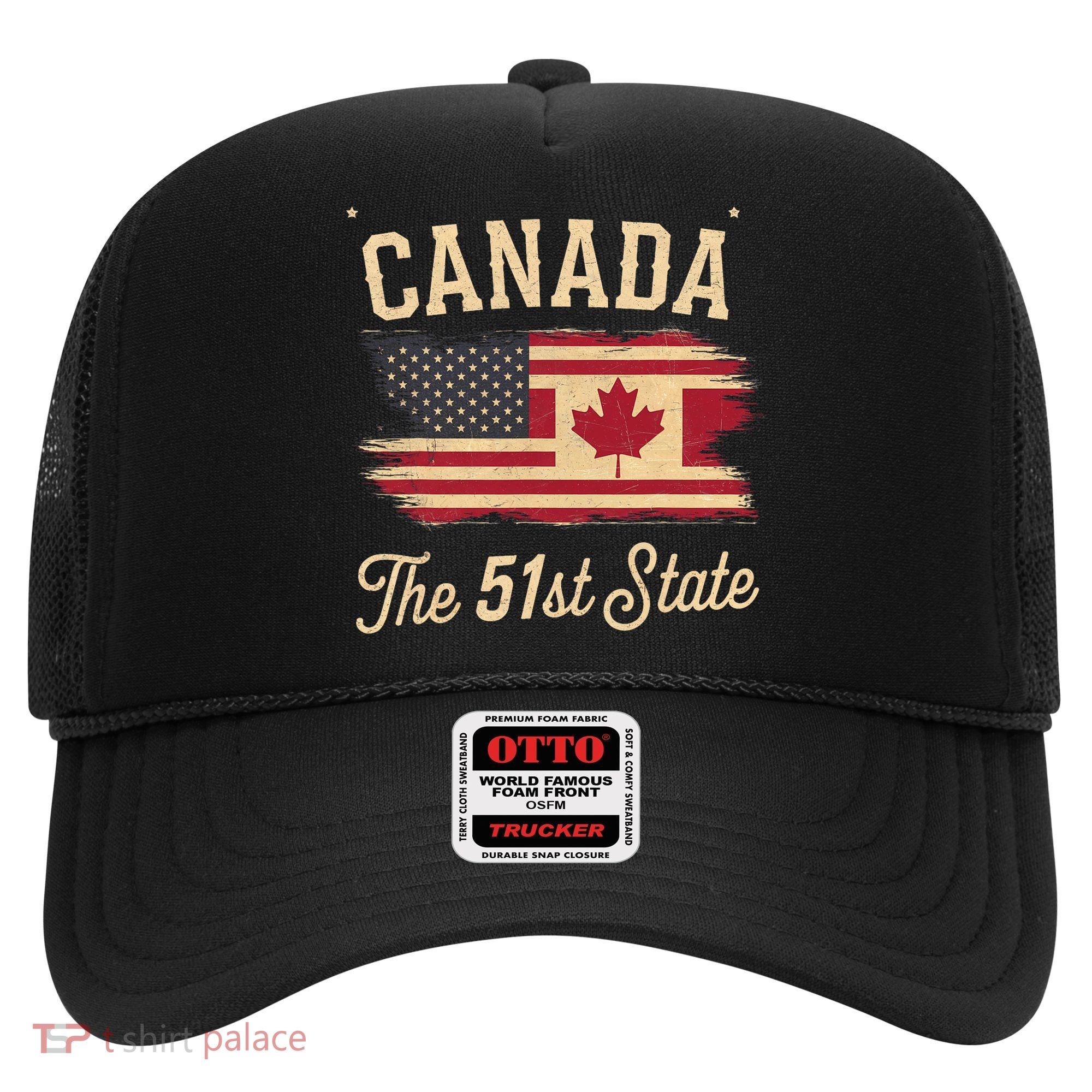 Canada The 51 State Trump Canada U.S State Funny Hat