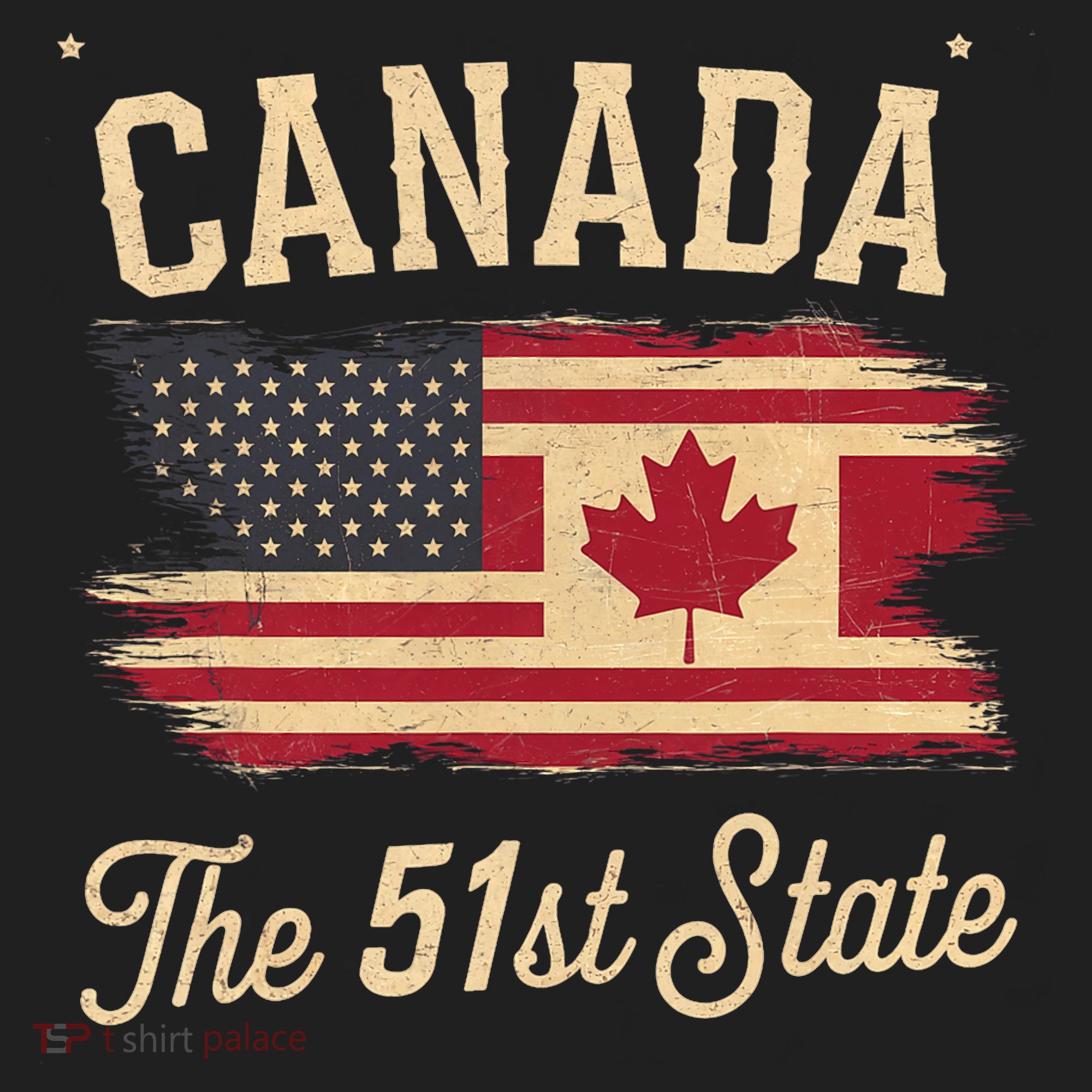 Canada The 51 State Trump Canada U.S State Funny Hat