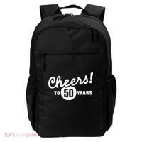Cheers To 50 Years Birthday Backpack thumb 0