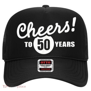 Cheers To 50 Years Birthday Hat