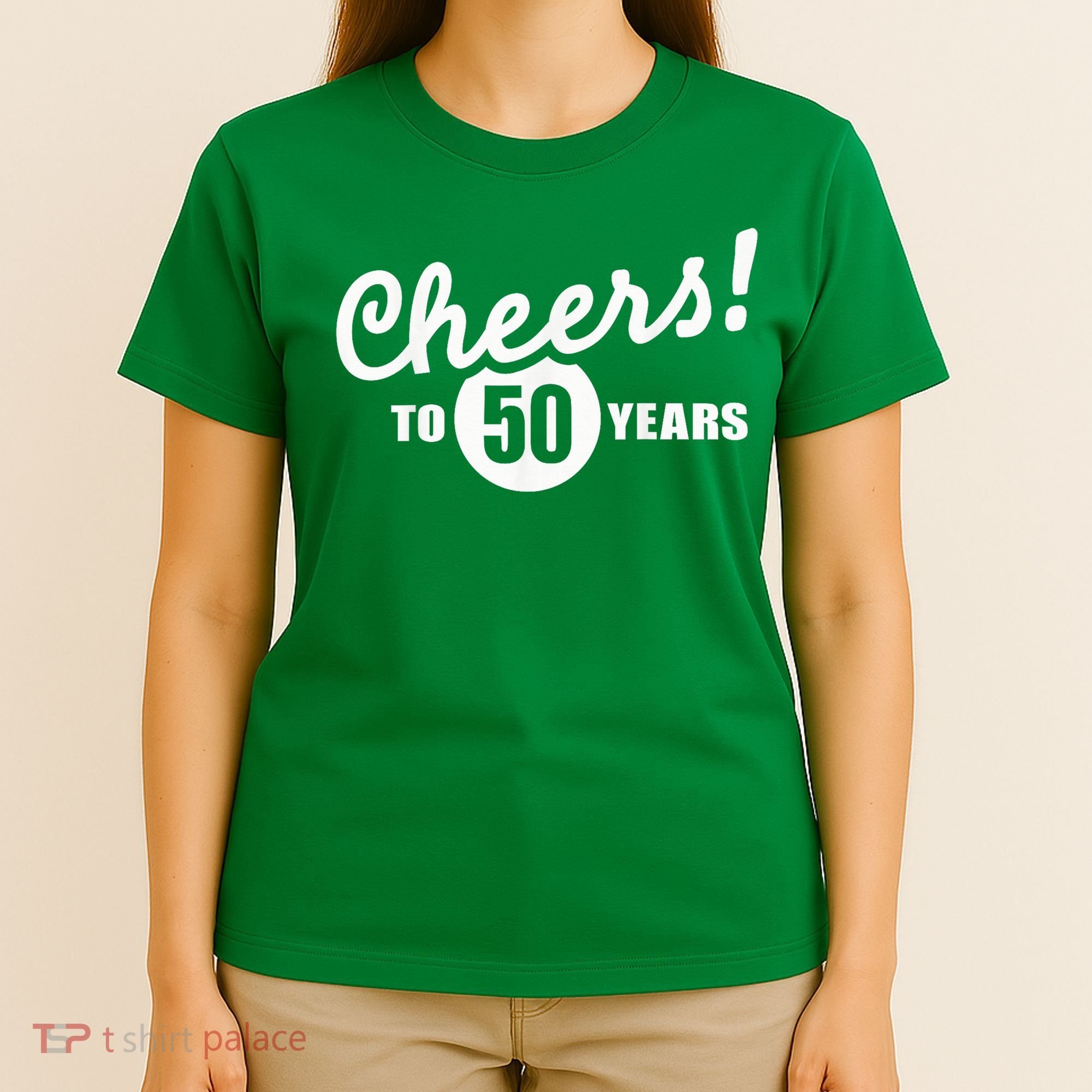 Cheers To 50 Years Birthday T-Shirt