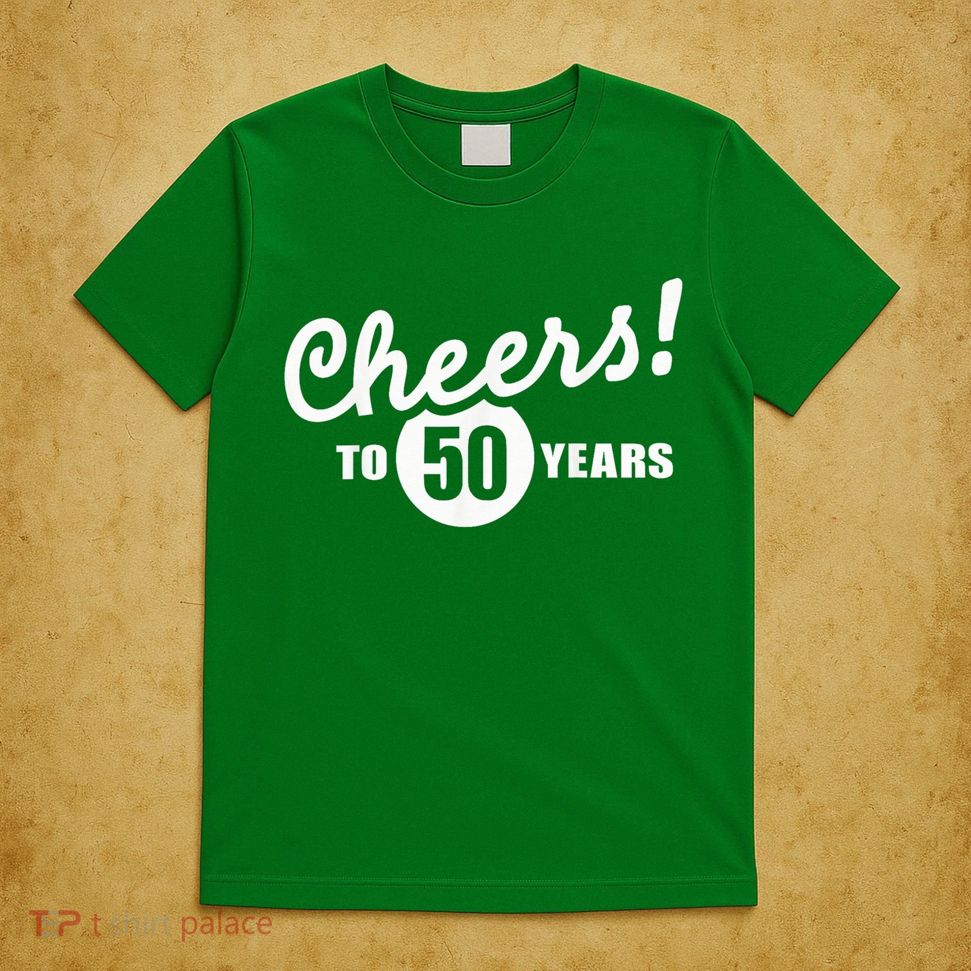 Cheers To 50 Years Birthday T-Shirt