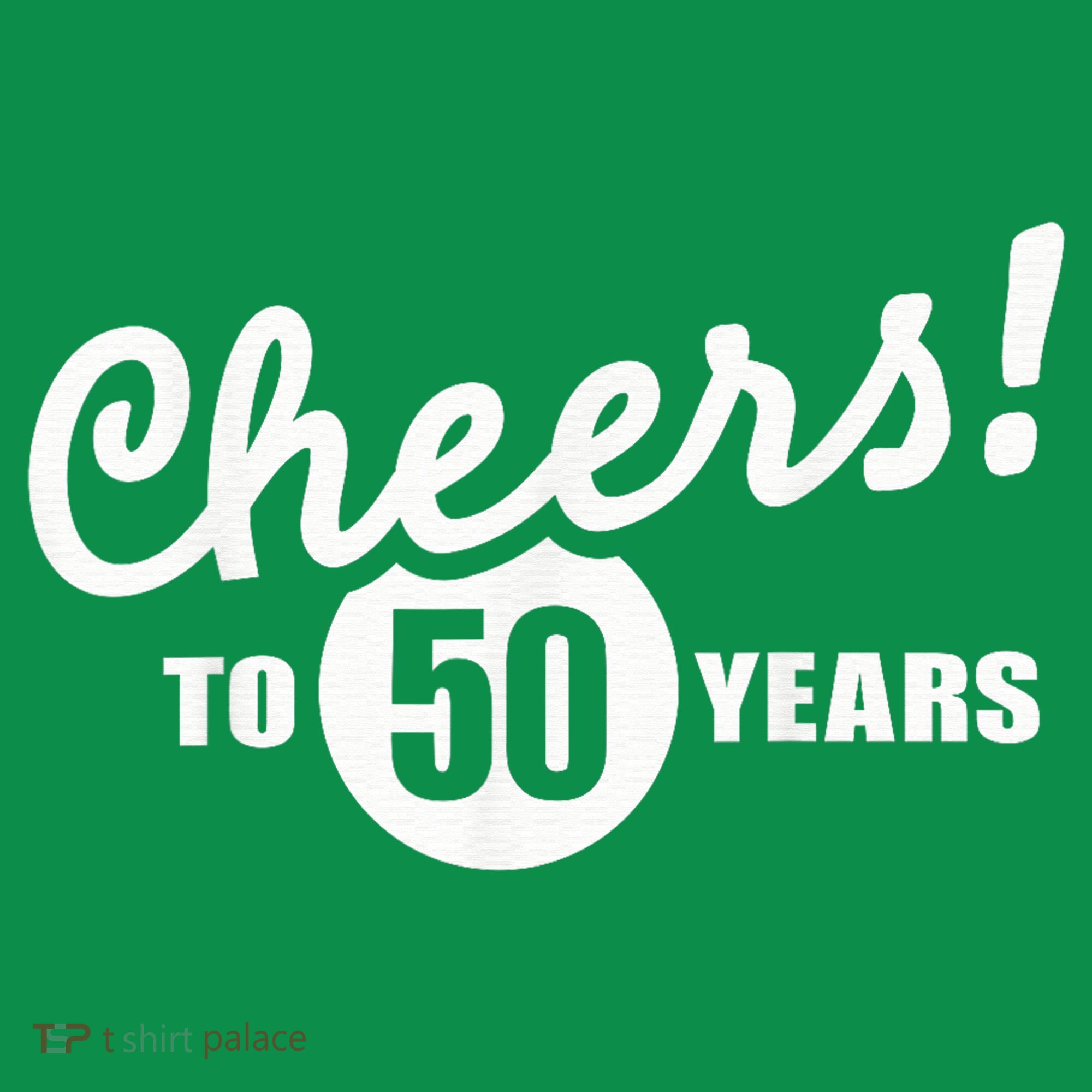 Cheers To 50 Years Birthday Coaster