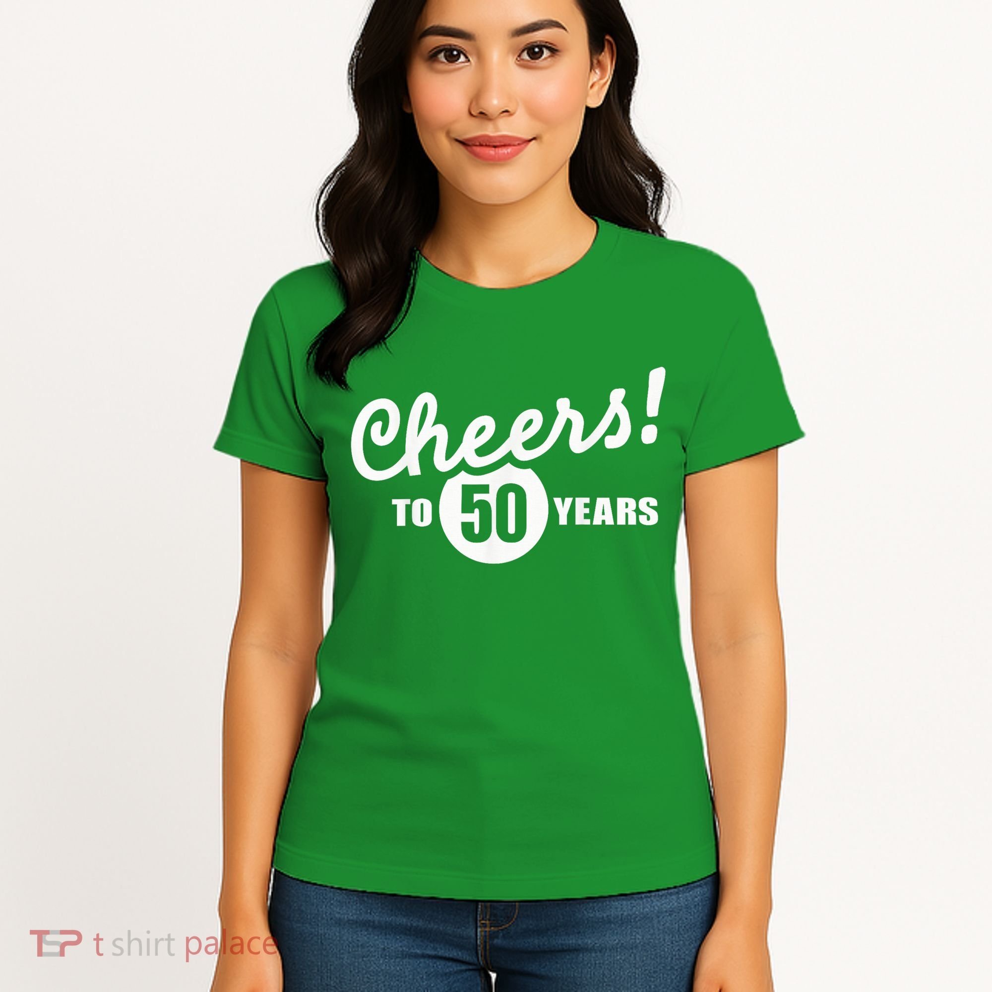 Cheers To 50 Years Birthday Women's T-Shirt