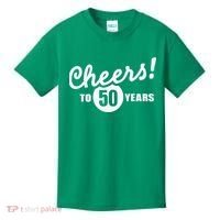 Cheers To 50 Years Birthday Kids T-Shirt thumb 0