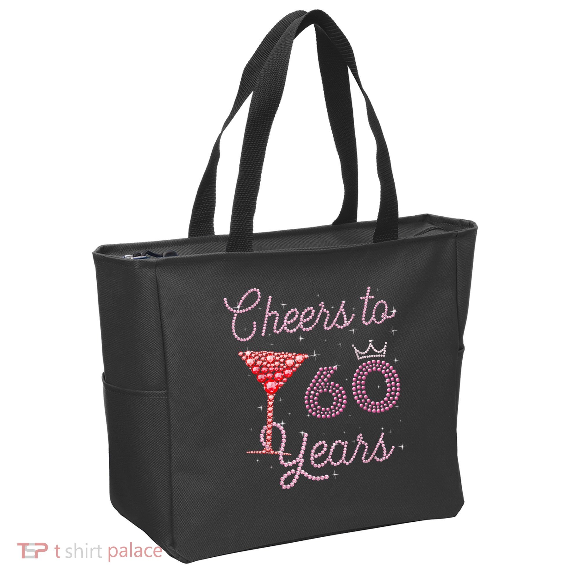 Cheers To 60 Years 60th Birthday 60 Years Old Bday Tote Bag