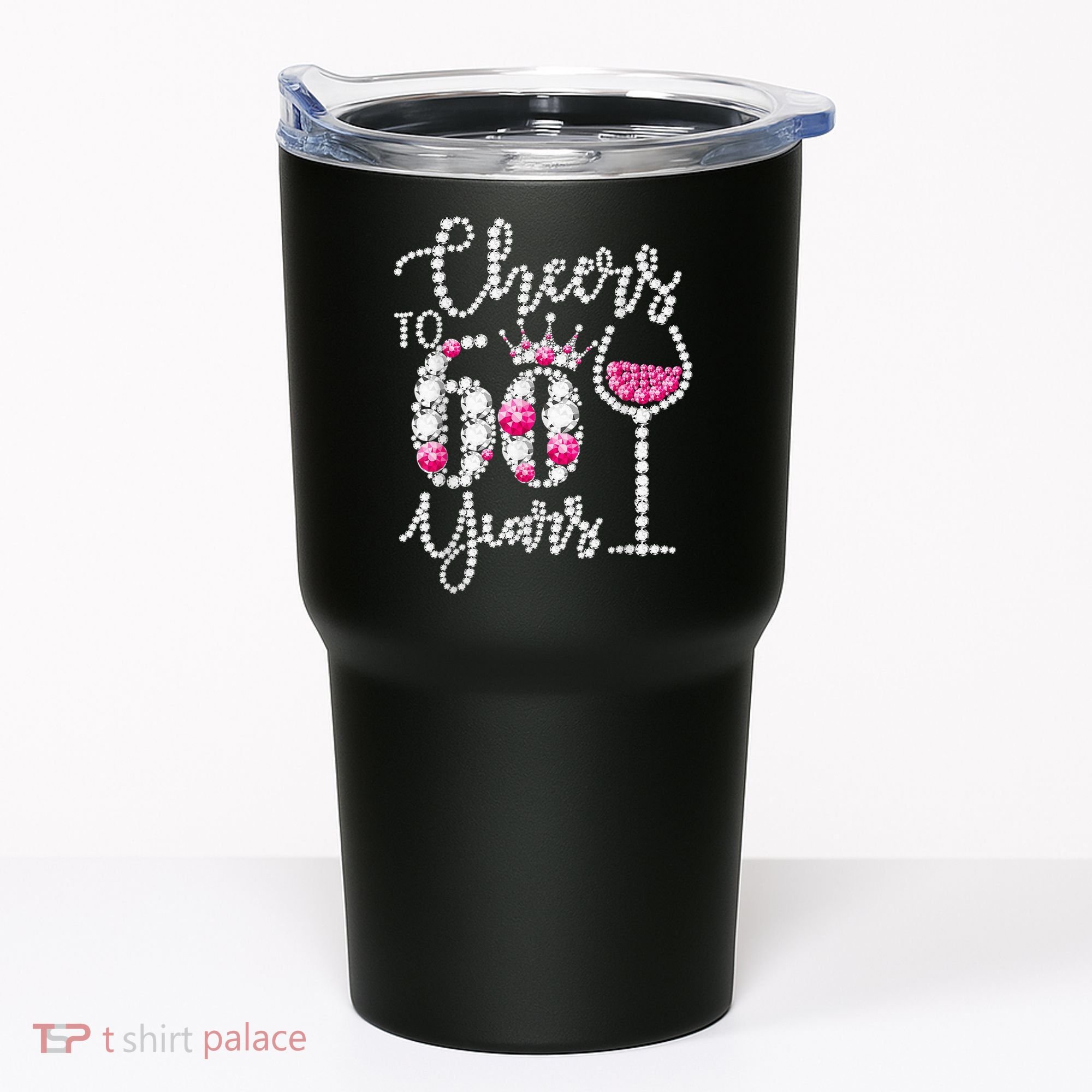 Cheers To 60 Year Old Gift 60th Birthday Queen Drink Wine Tumbler