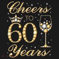 Cheers To 60 Years 60th Queens Birthday 60 Years Old Women's Tank Top thumb 5