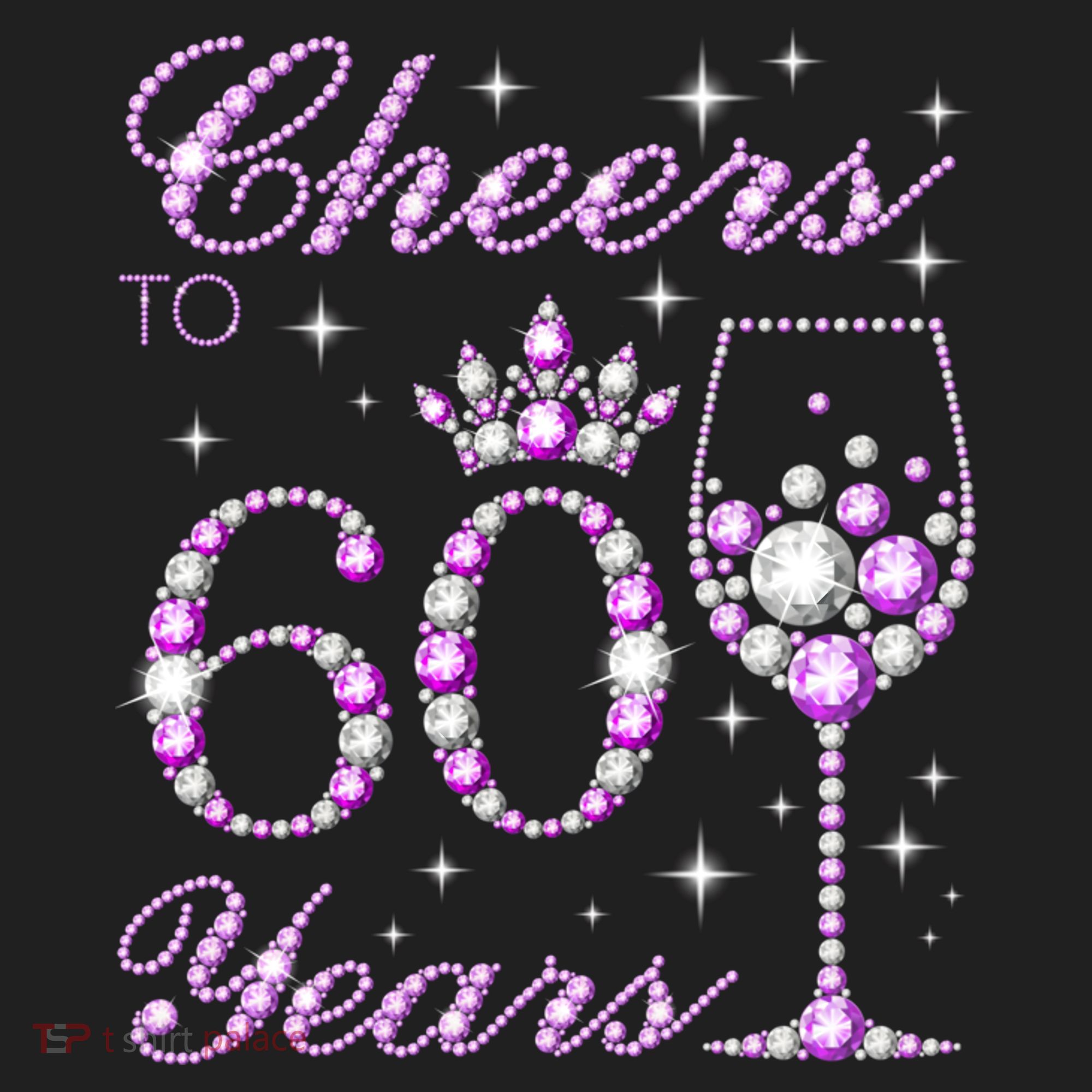 Cheers to 60 Years Old Wo Purple Crown 60th Birthday Pullover Hoodie Beanie