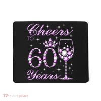 Cheers to 60 Years Old Wo Purple Crown 60th Birthday Pullover Hoodie Mousepad thumb 0
