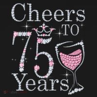 Cheers to 75 Years 1947 75Th Birthday Present Tee Gift For Wo Baby Bodysuit thumb 2