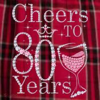 Cheers to 80 Years 1942 80Th Birthday Tee Gift For Wom.e.ns Men's Flannel Plaid Pajama Pants thumb 2