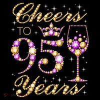 Cheers To 95 Years Old Queen 95th Birthday Party Coffee Mug thumb 5